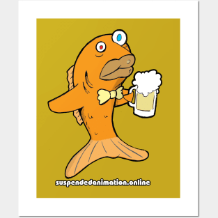 Gus Gus the Goldfish Posters and Art